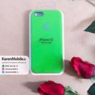 قاب گوشی موبایل iPhone 5/5s/SE سیلیکونی اصلی Silicone Case رنگ سبز چمنی