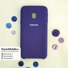 قاب گوشی موبایل SAMSUNG J3 Pro 2017 / J330 سیلیکونی Silicone Case رنگ بنفش