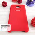 قاب گوشی موبایل SAMSUNG J7 Max سیلیکونی Silicone Case رنگ قرمز 