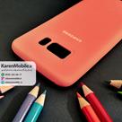 قاب گوشی موبایل SAMSUNG Galaxy S8 سیلیکونی Silicone Case رنگ گلبهی