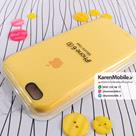 قاب گوشی موبایل iPhone 6/6s سیلیکونی اصلی Silicone Case رنگ زرد