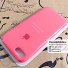 قاب گوشی موبایل iPhone 8 سیلیکونی اصلی Silicone Case رنگ گلبهی فسفری