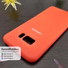 قاب گوشی موبایل SAMSUNG Galaxy S8 Plus سیلیکونی Silicone Case رنگ نارنجی پرتقالی