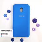 قاب گوشی موبایل SAMSUNG J3 Pro 2017 / J330 سیلیکونی Silicone Case رنگ آبی