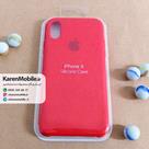 قاب گوشی موبایل iPhone X سیلیکونی اصلی Silicone Case رنگ قرمز