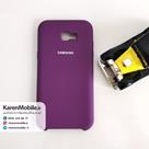 قاب گوشی موبایل SAMSUNG A7 2017 / A720 سیلیکونی Silicone Case رنگ بنفش بادمجانی
