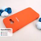 قاب گوشی موبایل SAMSUNG A3 2017 / A320 سیلیکونی Silicone Case رنگ نارنجی