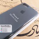 قاب گوشی موبایل iPhone 8 سیلیکونی اصلی Silicone Case رنگ نوک مدادی