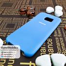 قاب گوشی موبایل SAMSUNG Galaxy S7 Edge سیلیکونی Silicone Case رنگ آبی