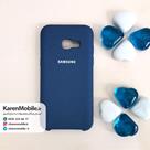 قاب گوشی موبایل SAMSUNG A3 2017 / A320 سیلیکونی Silicone Case رنگ آبی نفتی