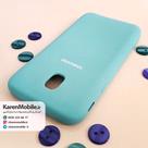 قاب گوشی موبایل SAMSUNG J3 Pro 2017 / J330 سیلیکونی Silicone Case رنگ سبزآبی