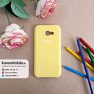 قاب گوشی موبایل SAMSUNG A5 2017 / A520 سیلیکونی Silicone Case رنگ زرد
