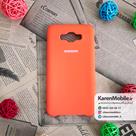 قاب گوشی موبایل SAMSUNG J7 2016 / J710 سیلیکونی Silicone Case رنگ نارنجی پرتقالی
