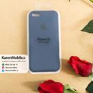 قاب گوشی موبایل iPhone 5/5s/SE سیلیکونی اصلی Silicone Case رنگ آبی نفتی