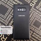 قاب گوشی موبایل SAMSUNG Note 8 مدل پشت چرم طرح دور دوخت رنگ مشکی