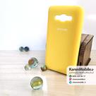 قاب گوشی موبایل SAMSUNG J2 Prime سیلیکونی Silicone Case رنگ زرد