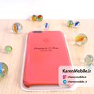 قاب گوشی موبایل iPhone 6 Plus سیلیکونی اصلی Silicone Case رنگ عنابی مات
