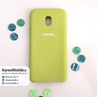 قاب گوشی موبایل SAMSUNG J3 Pro 2017 / J330 سیلیکونی Silicone Case رنگ پسته ای