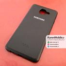 قاب گوشی موبایل SAMSUNG J7 Max برند NOBEL مدل پشت چرم طرح دور دوخت رنگ مشکی