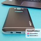 قاب گوشی موبایل SAMSUNG J7 2015 برند ROCK مدل بامپر ژله ای پشت آلومینیومی رنگ مشکی 