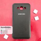قاب گوشی موبایل SAMSUNG Galaxy E7 برند NOBEL مدل پشت چرم طرح دور دوخت رنگ مشکی
