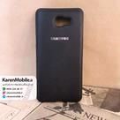 قاب گوشی موبایل SAMSUNG Galaxy C9 Pro برند NOBEL مدل پشت چرم طرح دور دوخت رنگ مشکی 