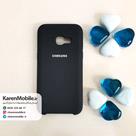 قاب گوشی موبایل SAMSUNG A3 2017 / A320 سیلیکونی Silicone Case رنگ زغال سنگی