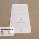 محافظ صفحه نمایش Glass 4D iPhone 6/6s رنگ سفید 