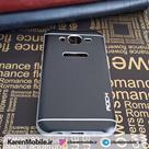 قاب گوشی موبایل SAMSUNG J5 2015 برند ROCK مدل بامپر ژله ای پشت آلومینیومی رنگ مشکی  