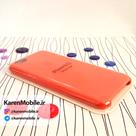 قاب گوشی موبایل iPhone 6/6s سیلیکونی اصلی Silicone Case رنگ گلی