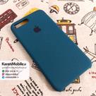 قاب گوشی موبایل iPhone 8 Plus سیلیکونی اصلی Silicone Case رنگ سبز آبی کیهانی