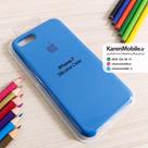 قاب گوشی موبایل iPhone 7 سیلیکونی اصلی Silicone Case رنگ آبی