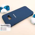 قاب گوشی موبایل SAMSUNG A3 2017 / A320 سیلیکونی Silicone Case رنگ آبی نفتی