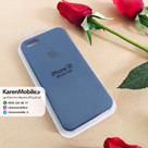 قاب گوشی موبایل iPhone 5/5s/SE سیلیکونی اصلی Silicone Case رنگ آبی نفتی