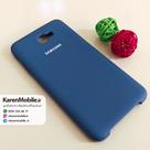 قاب گوشی موبایل SAMSUNG J7 Prime سیلیکونی Silicone Case رنگ آبی نفتی