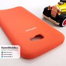 قاب گوشی موبایل SAMSUNG A7 2017 / A720 سیلیکونی Silicone Case رنگ نارنجی