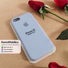 قاب گوشی موبایل iPhone 5/5s/SE سیلیکونی اصلی Silicone Case رنگ آبی کمرنگ