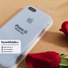 قاب گوشی موبایل iPhone 5/5s/SE سیلیکونی اصلی Silicone Case رنگ آبی کمرنگ