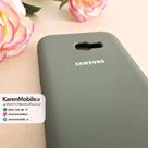 قاب گوشی موبایل SAMSUNG A5 2017 / A520 سیلیکونی Silicone Case رنگ صدری تیره