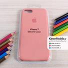 قاب گوشی موبایل iPhone 7 سیلیکونی اصلی Silicone Case رنگ کرم صورتی