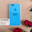 قاب گوشی موبایل iPhone 5/5s/SE سیلیکونی اصلی Silicone Case رنگ آبی آسمانی
