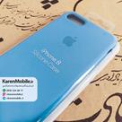 قاب گوشی موبایل iPhone 8 سیلیکونی اصلی Silicone Case رنگ آبی آسمانی