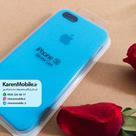 قاب گوشی موبایل iPhone 5/5s/SE سیلیکونی اصلی Silicone Case رنگ آبی آسمانی