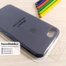 قاب گوشی موبایل iPhone 7 سیلیکونی اصلی Silicone Case رنگ سورمه ای مات