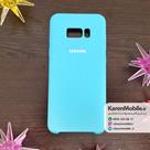 قاب گوشی موبایل SAMSUNG Galaxy S8 Plus سیلیکونی Silicone Case رنگ آبی آسمانی