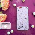 قاب گوشی موبایل iPhone 6/6s برند Kutis 360 طرح شاخه های گل رنگ بنفش