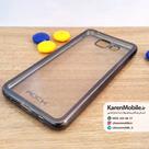 قاب گوشی موبایل SAMSUNG A3 2016 / A310 برند ROCK مدل ژله ای شفاف بامپر رنگ زغال سنگی