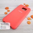 قاب گوشی موبایل SAMSUNG Galaxy S7 سیلیکونی Silicone Case رنگ نارنجی فسفری