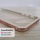 بامپر محافظ گوشی iPhone 6/6s برند PERFECT طرح ژلاتین دار رنگ رزگلد نقره ای