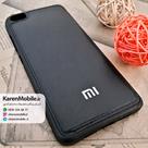 قاب گوشی موبایل Xiaomi mi 5 مدل پشت چرم طرح دور دوخت رنگ مشکی